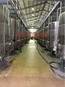 果酒釀造設備主要有：葡萄除梗破碎機、發酵罐、壓榨機、圓盤式過濾機、板框過濾機等